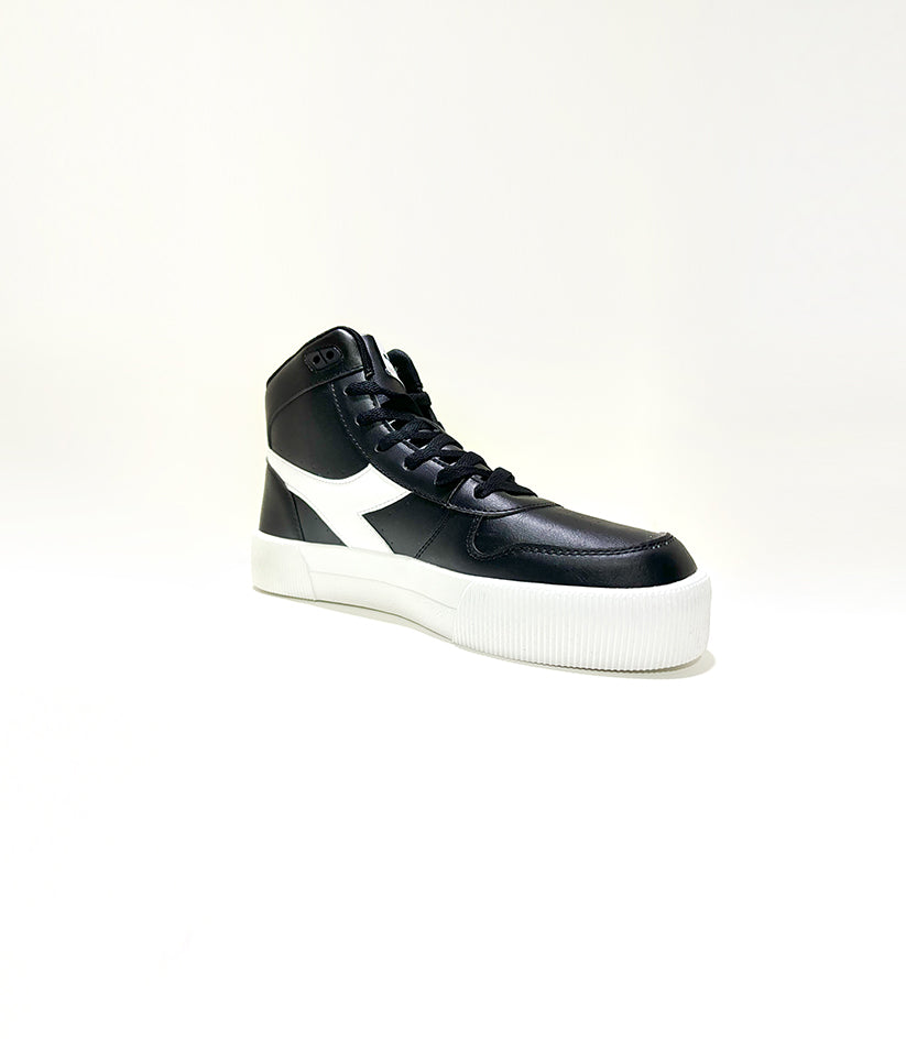 DIADORA ROCKET-MID NEGRO-BLANCO