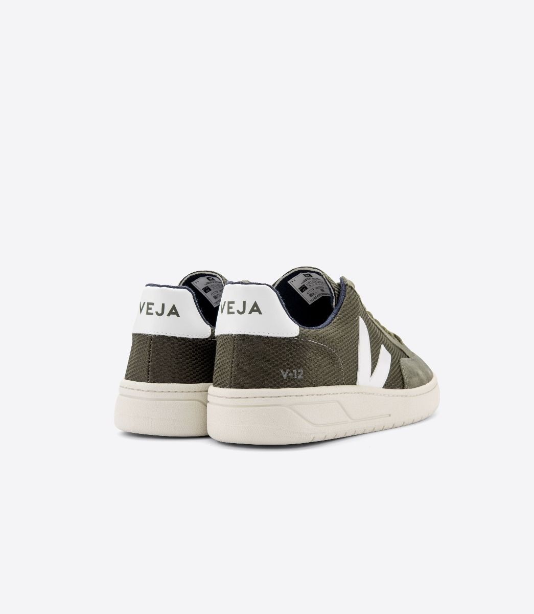 V-12 VEGAN B-MESH OLIVE WHITE