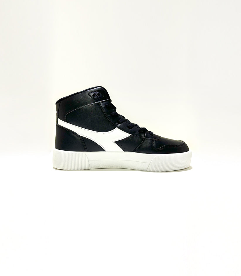 DIADORA ROCKET-MID NEGRO-BLANCO